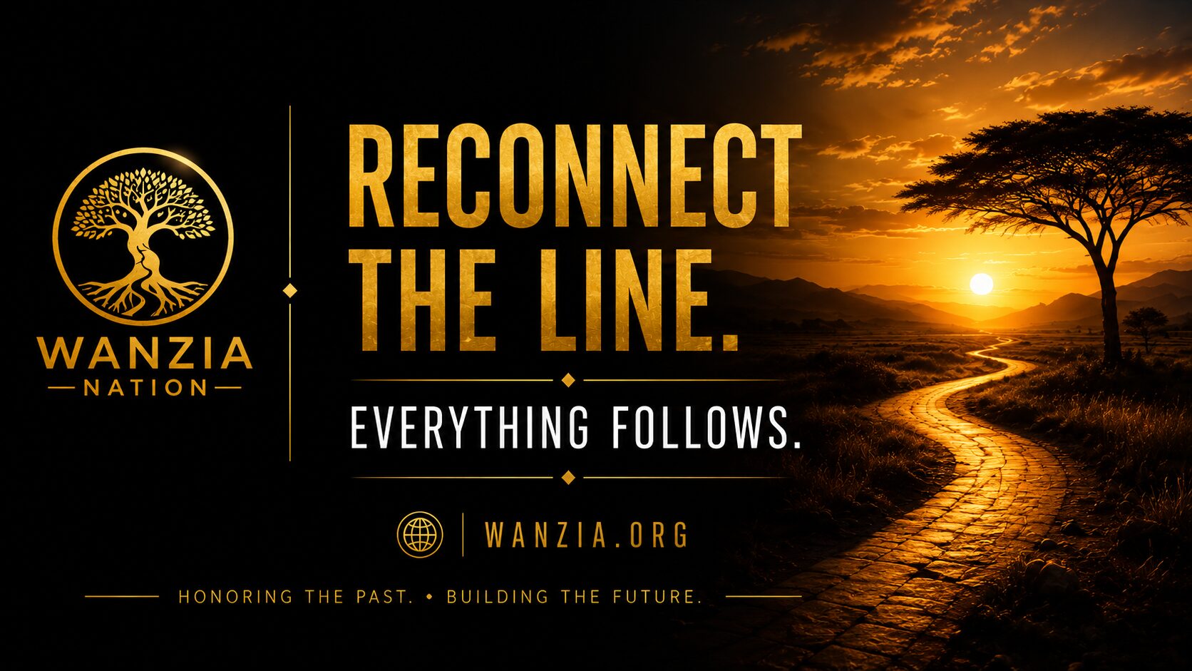 Wanzia Nation — Reconnect the Line. Everything Follows.